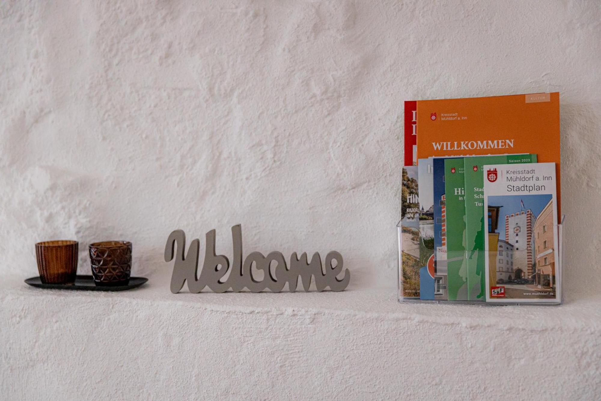 Highlight Am Stadtplatz Muehldorf - C4S Come4Stay - 2 Zimmer Wohnung I Bis Zu 5 Gaeste מראה חיצוני תמונה